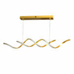 120 CM, Modern Hanging LED Helix Pendant Lights for Dining Room, Kitchen, Bedroom, Living Room - Medaid International