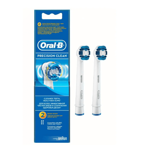 2x Precision Clean Replacement Toothbrush Heads - Medaid International