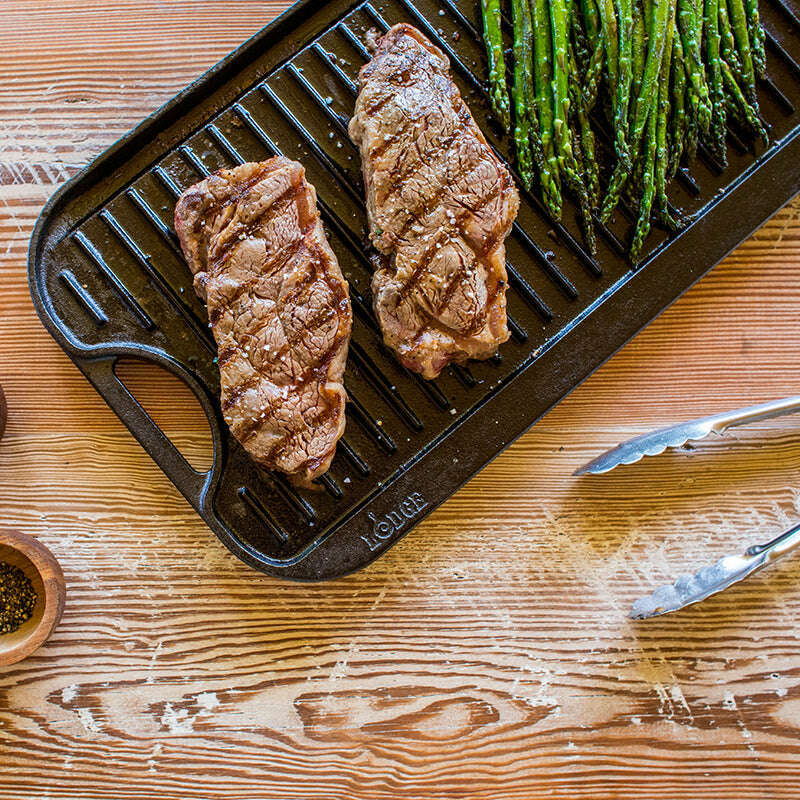 Lodge Pro-Grid Iron Reversible Grill/Griddle - Medaid International