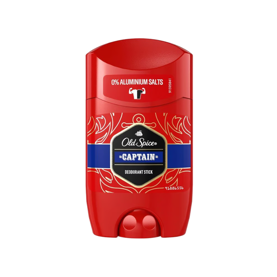 Old Spice Captain Deodorant Stick For Him - 50ml - Medaid International