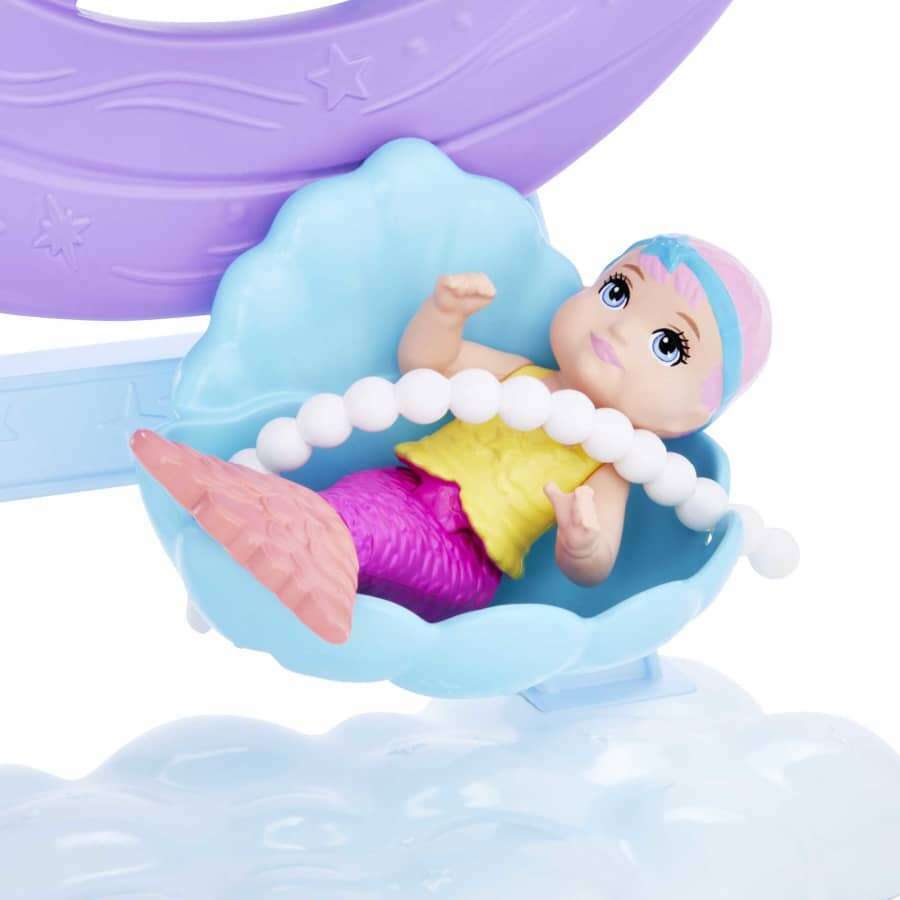 Mermaid Doll, Nurturing Playset With Merbaby, Octopus and Seal - Medaid International