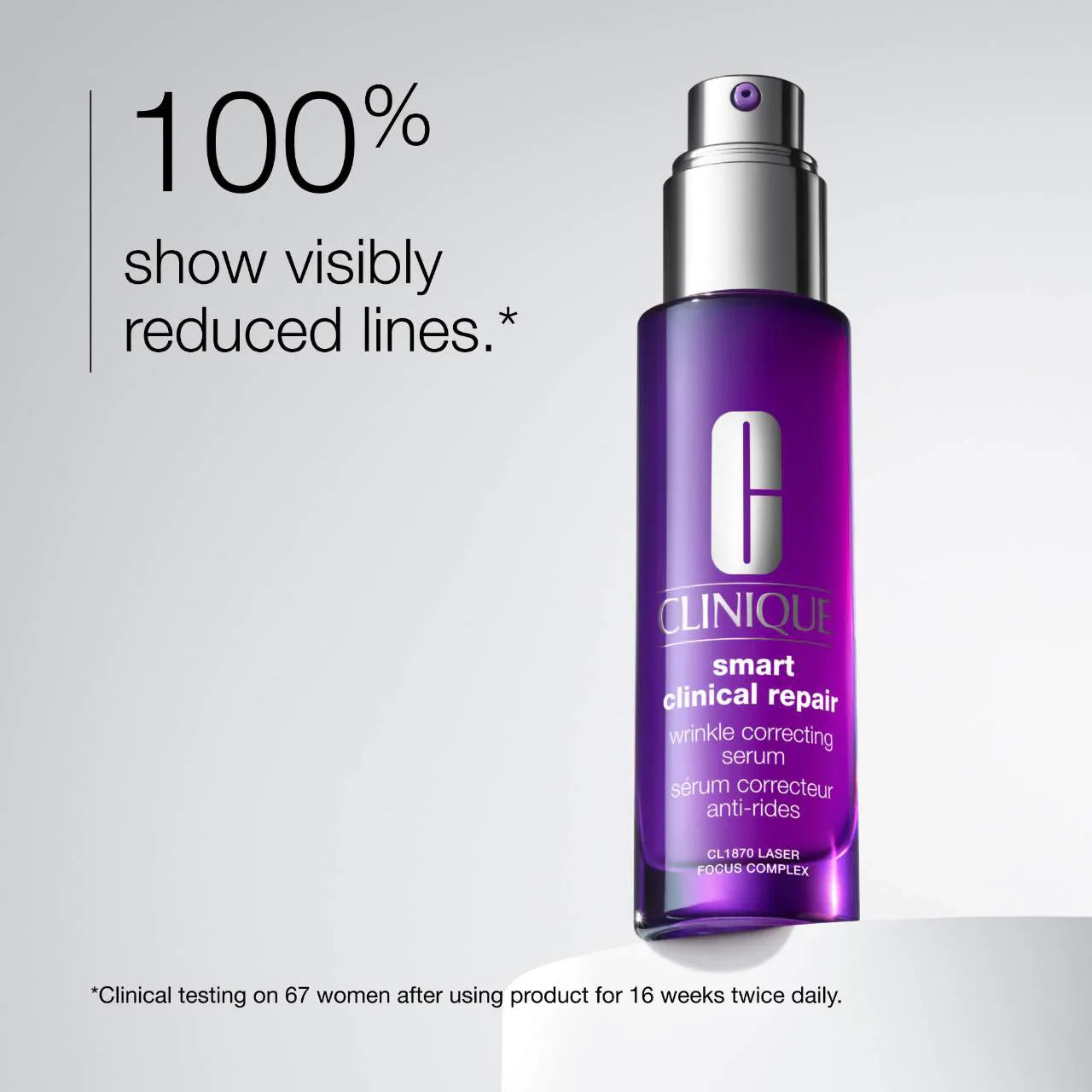 CLINIQUE - SMART CLINICAL REPAIR SERUM - ANTI-WRINKLE CORRECTING SERUM | 50 ML - Medaid International