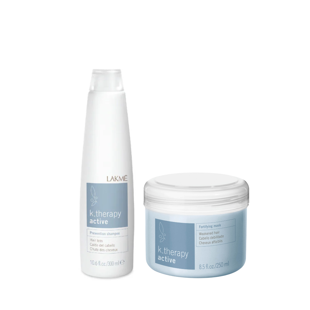 Lakme Duo Of Active Shampoo + Fortifying Mask Set - Medaid International