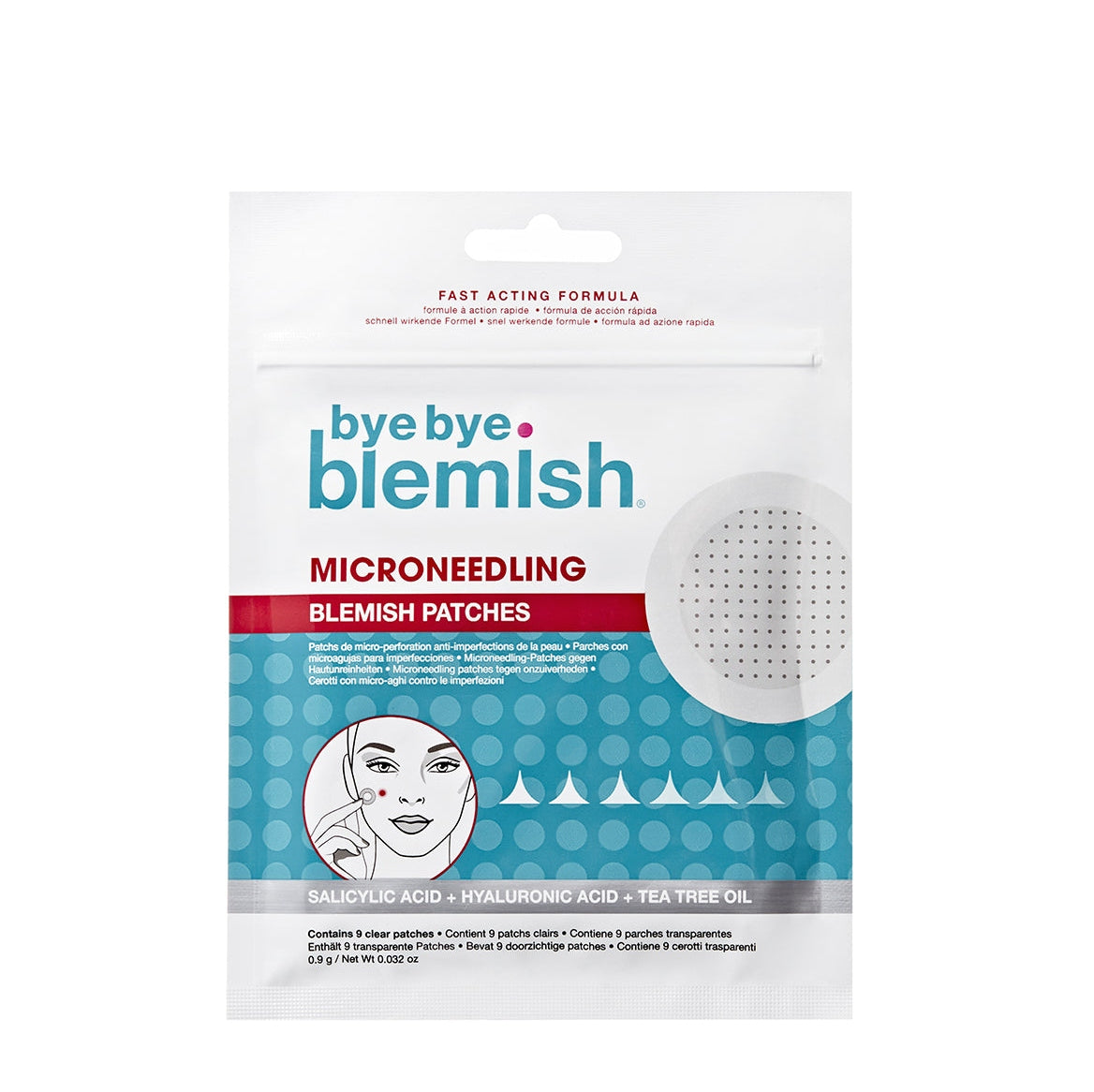 Bye Bye Blemish Microneedling Blemish Patches 9PCS - Medaid