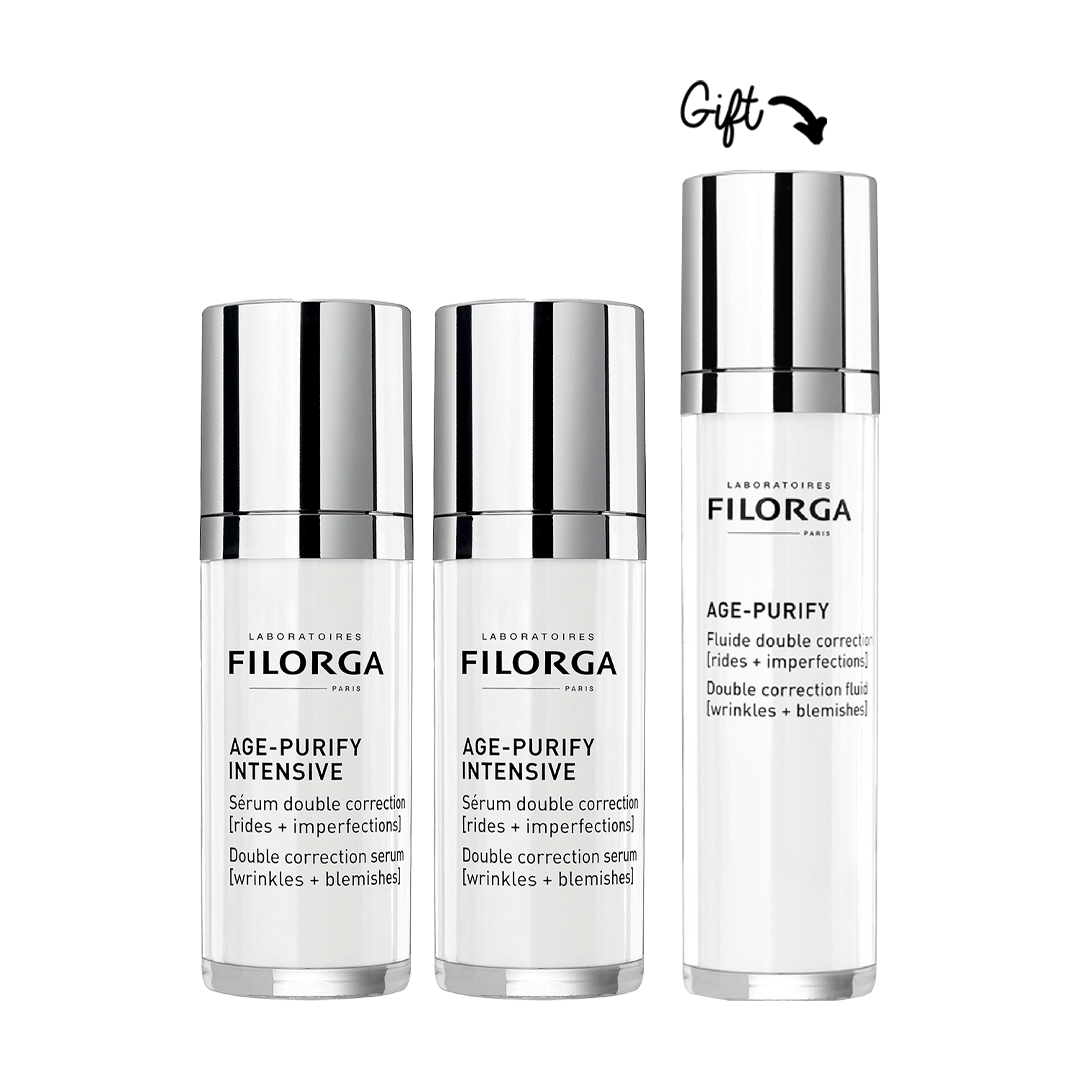 2x Age Purify Intensive Double Correction Serum 30ml + AGE-PURIFY FLUID (Free) - Medaid