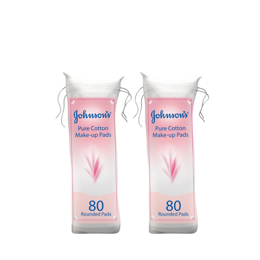 Johnson's Make Up Pads 80 Pieces x2 At 35% Off - Medaid International