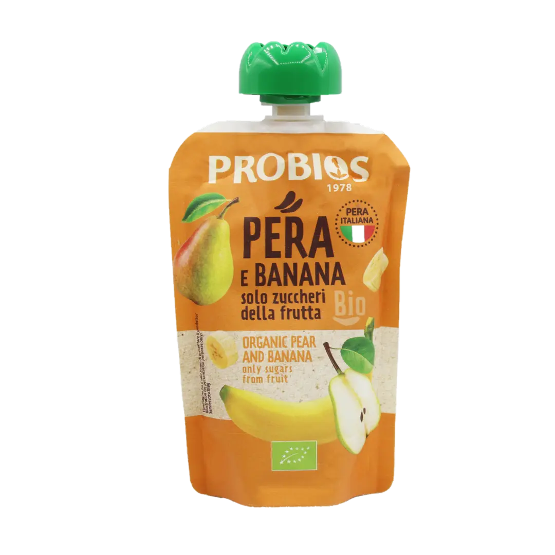 Organic Pear & Banana Pulp - Medaid International