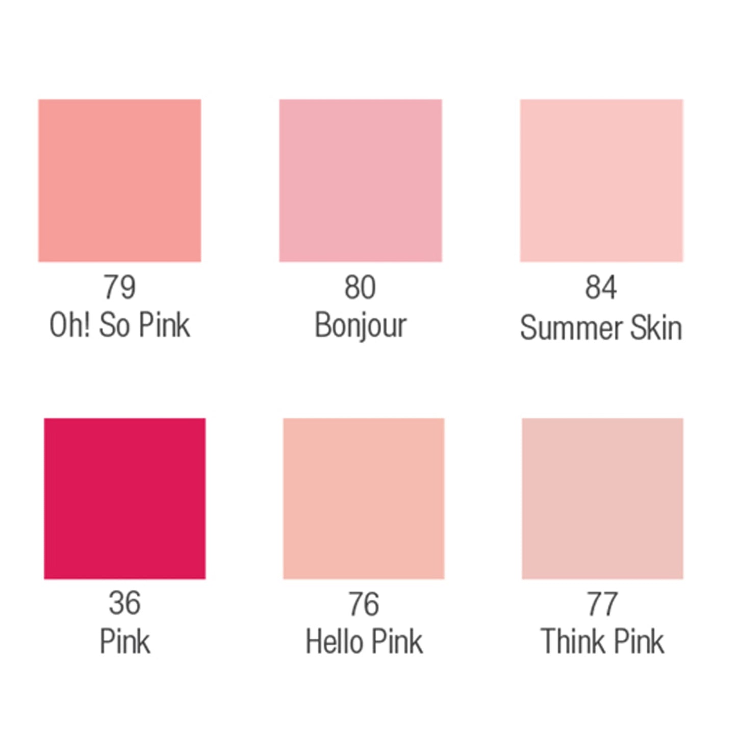Samoa Amore Mio Nail Polish - Pinks - Medaid