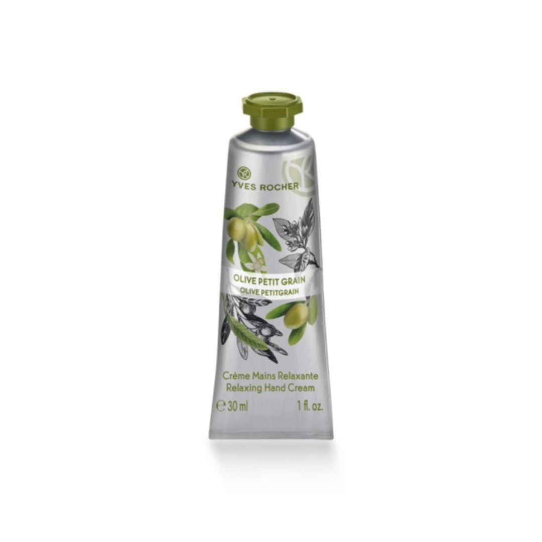Yves Rocher Relaxing Hand Cream - Olive Petitgrain 30ml - Medaid International