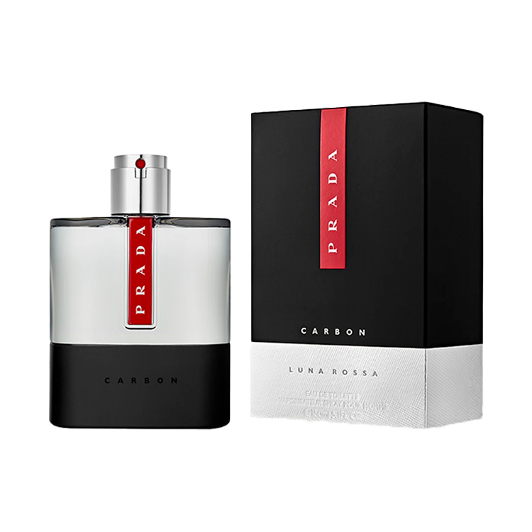 Prada Luna Rossa Carbon Eau De Toilette Pour Homme - 100ml - Medaid
