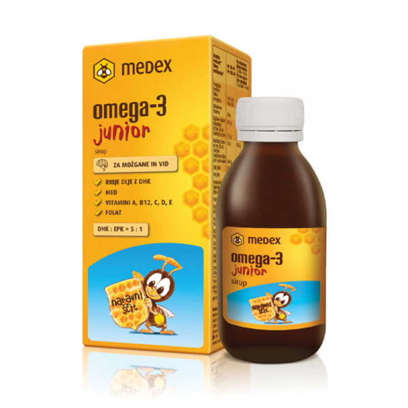 Medex Omega-3 Junior Syrup - Medaid International
