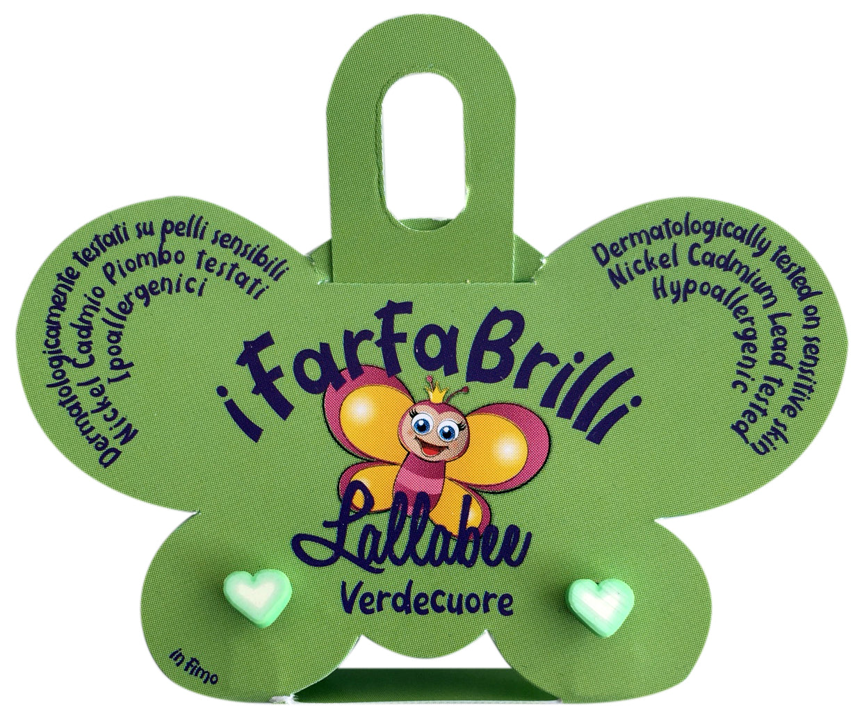 Kids Earrings in Fymo Verdecuore - Medaid International