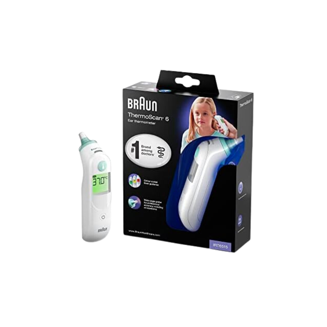 Braun Thermoscan Ear Thermometer With Fever Insight - Medaid