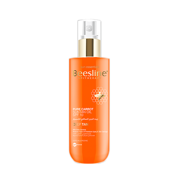 Pure Carrot Suntan Oil SPF10 200ml - Medaid