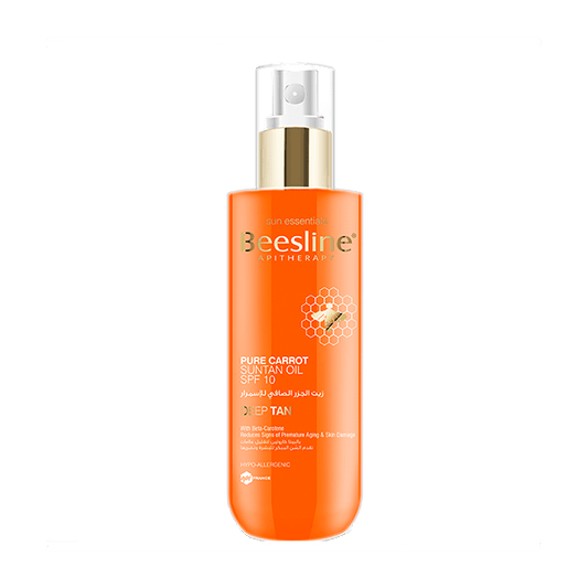 Pure Carrot Suntan Oil SPF10 200ml - Medaid