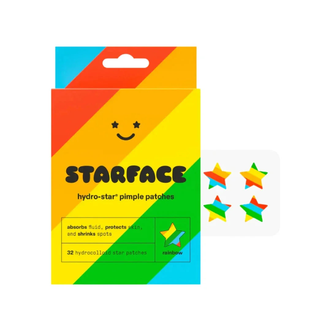 Starface - Hydro-Star® Rainbow Star Pimple Patches | 32 Patches - Medaid International
