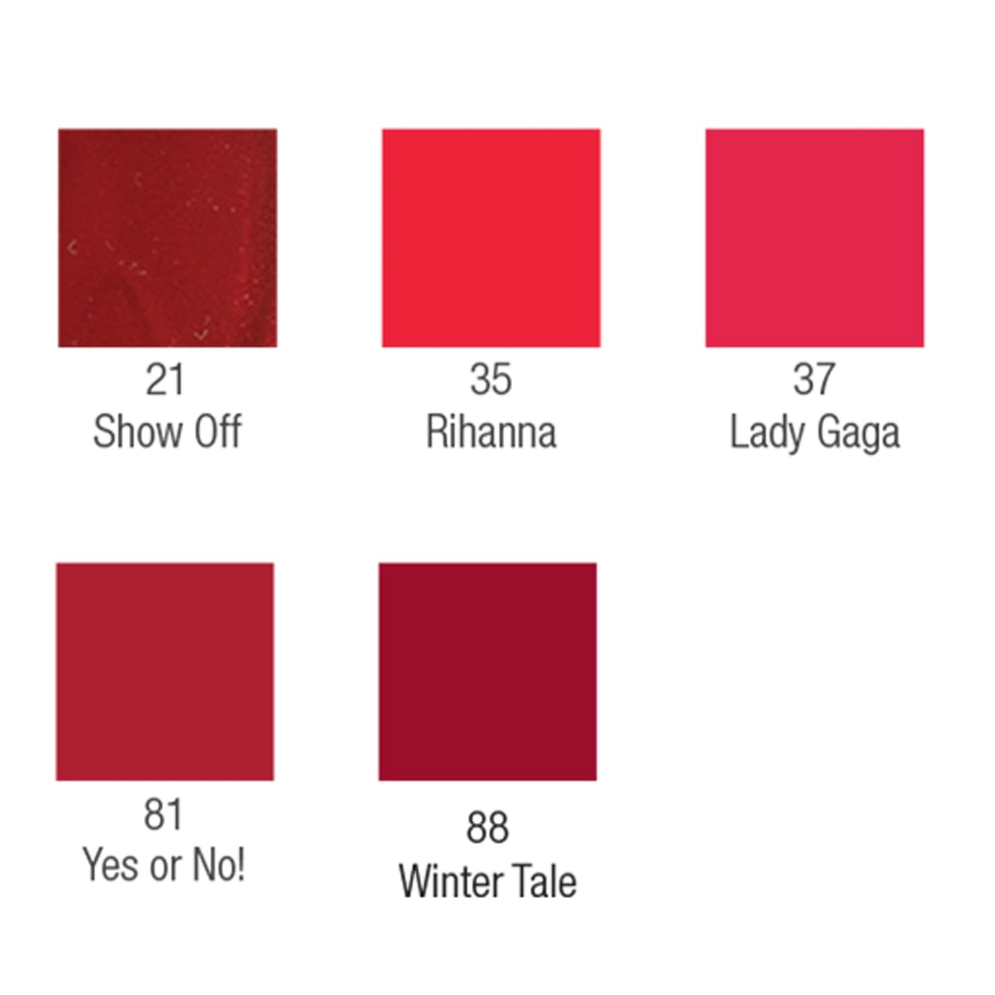 Samoa Amore Mio Nail Polish - Reds - Medaid