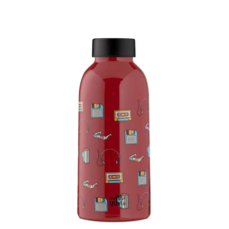 Insulated Stainless Steel Bottle, Retro Hit 470ml - Medaid International