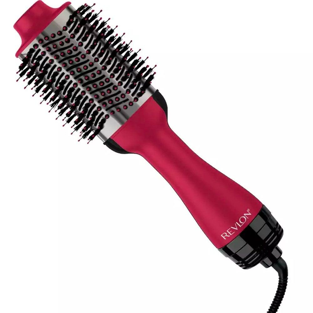 Limited Edition Revlon Pro Collection Salon One-Step Hair Dryer & Volumiser Titanium (220 Voltage Plug)للشعر الطويل - Medaid