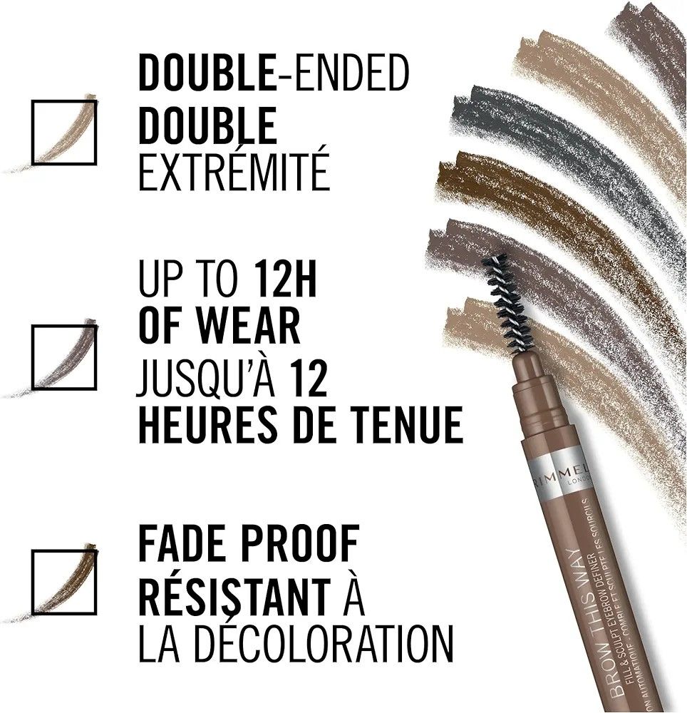 Rimmel brow this way fill & sculpt eyebrow definer - Medaid International
