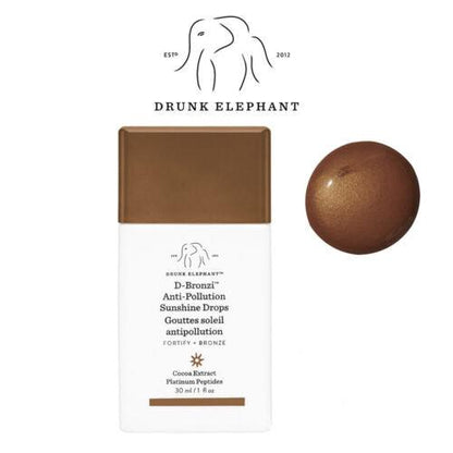 Drunk Elephant D-Bronzi™ Anti-Pollution Bronzing Drops With Peptides - Medaid