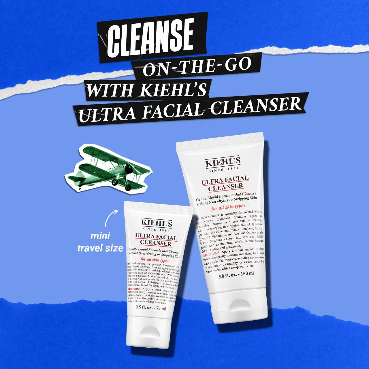 Kiehl's - Ultra Facial Cleanser | 75 mL - Medaid