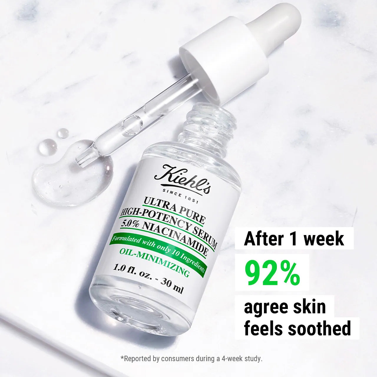 Kiehl's - Ultra Pure High-Potency 5.0% Niacinamide Serum | 30 mL - Medaid International