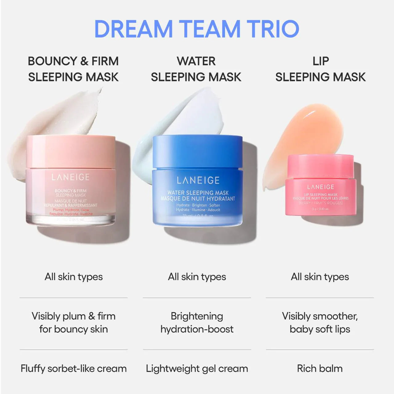 LANEIGE - Dream Team Trio Set - Medaid International