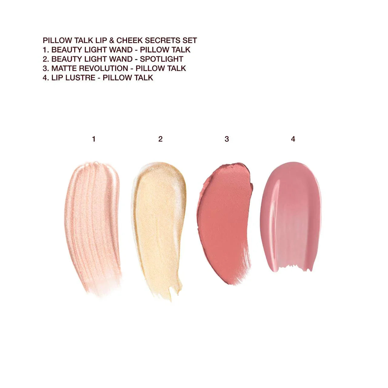 Charlotte Tilbury - Pillow Talk Lip and Cheek Secrets Set | New Limited Edition - Medaid