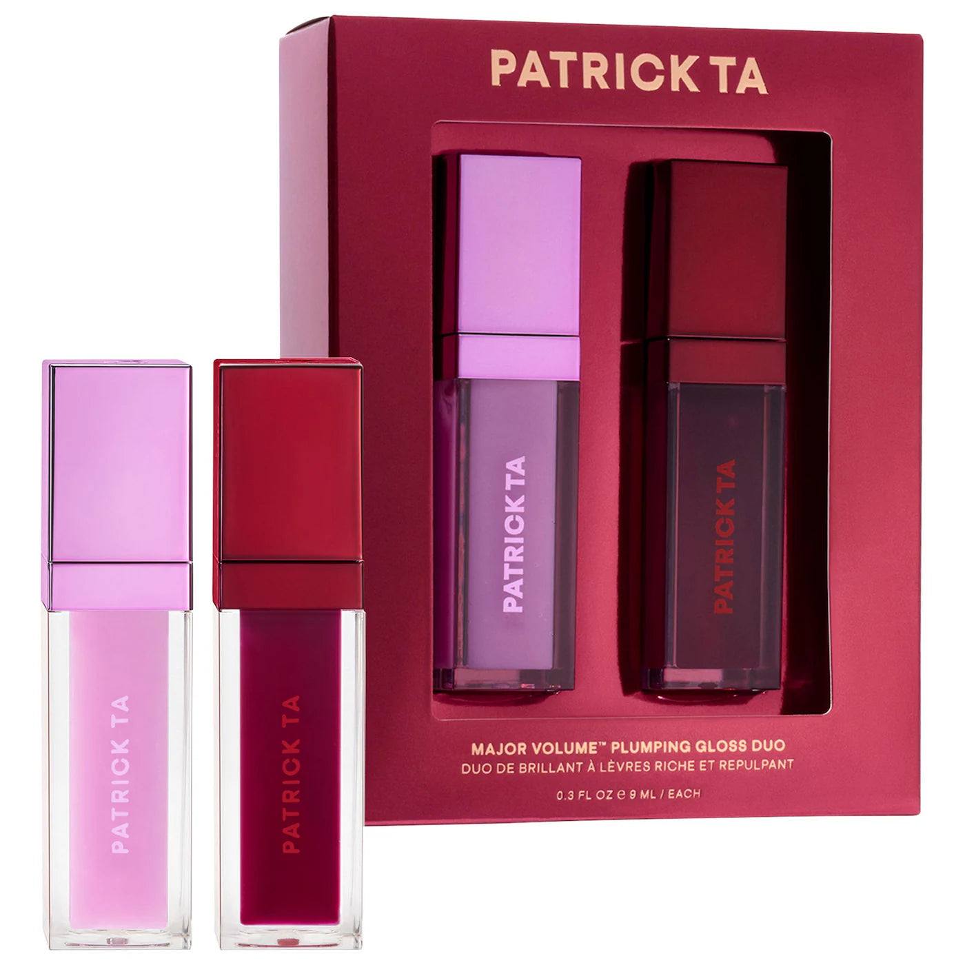 PATRICK TA - MAJOR VOLUME PLUMPING GLOSS DUO | Headliner, Main Stage - Medaid