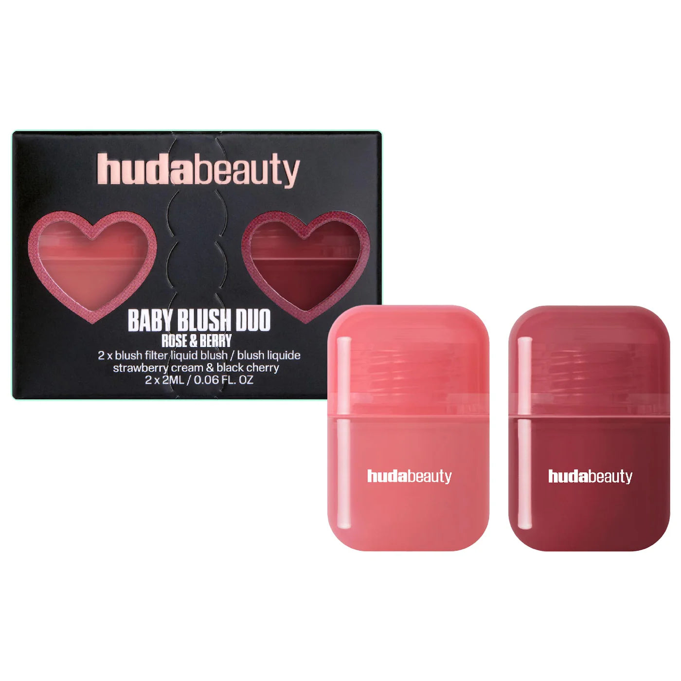 HUDA BEAUTY - Mini Baby Blush Duo Set - Medaid