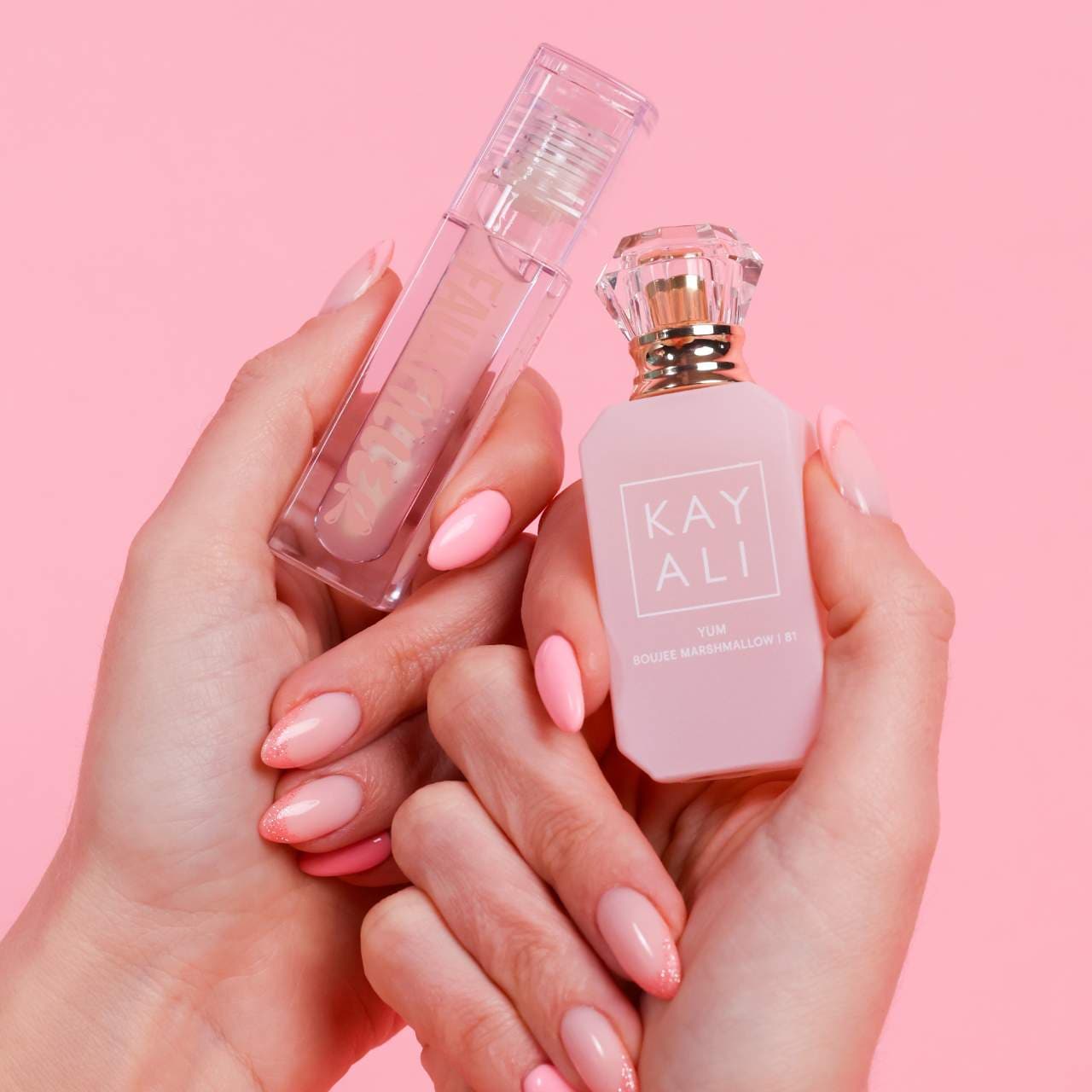 KAYALI - YUMMY KISS SET - Yum Marshmallow + Faux Filler Gloss Glassy - Medaid International