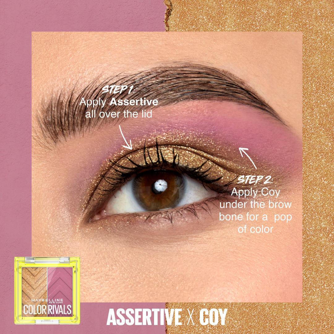 Maybelline Color Rivals Eyeshadow Palette Duo - Medaid