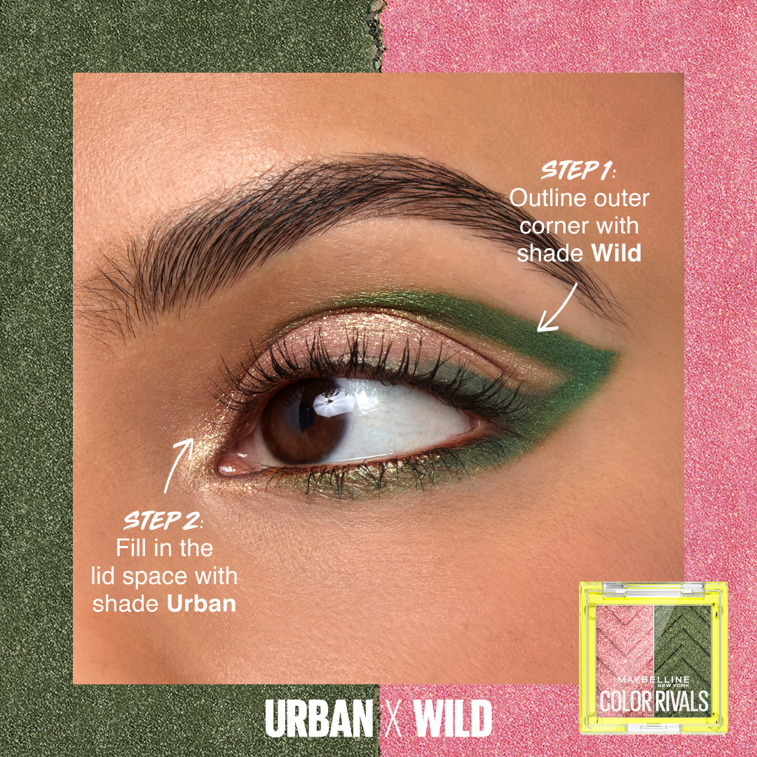 Maybelline Color Rivals Eyeshadow Palette Duo - Medaid