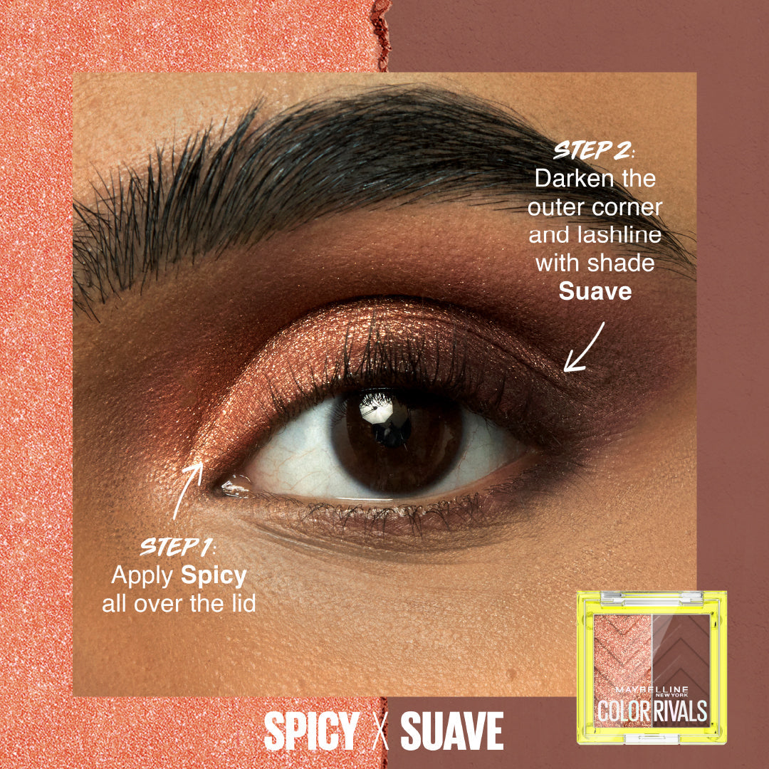 Maybelline Color Rivals Eyeshadow Palette Duo - Medaid