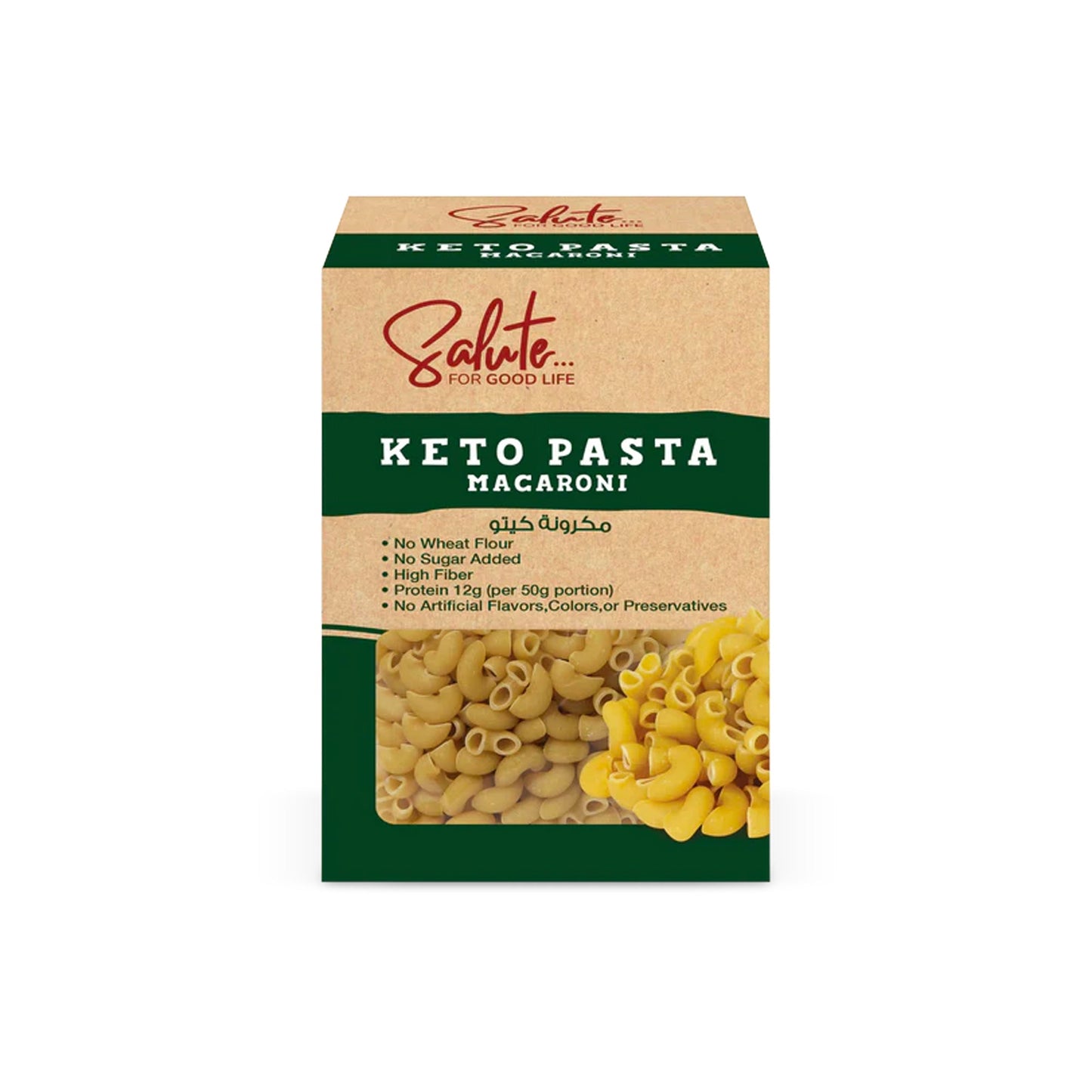 SALUTE MACARONI PASTA - KETO - Medaid International