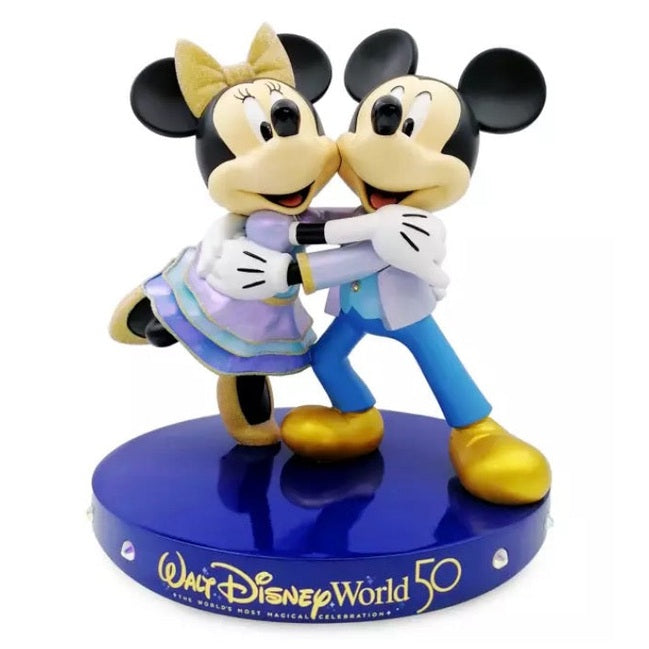 Disney - 50th Anniversary Mickey & Minnie Collector's Figure