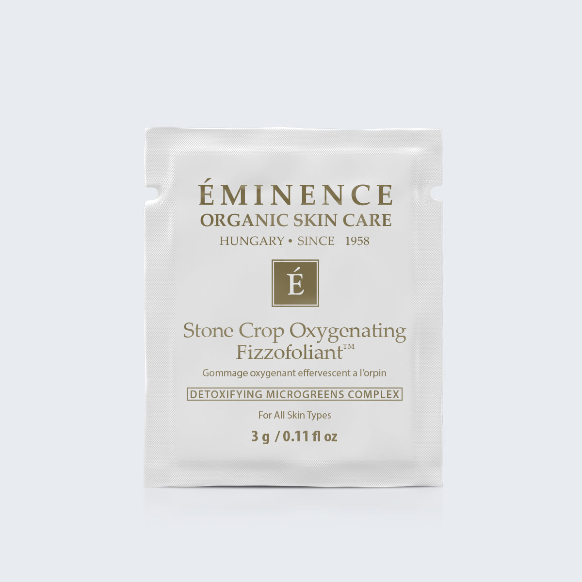 Eminence Organics Stone Crop Oxygenating Fizzofoliant Card Sample - Medaid International