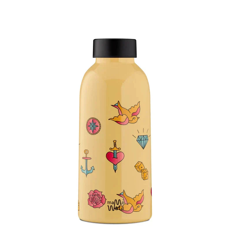 Insulated Stainless Steel Bottle, Tattoo 470ml - Medaid International