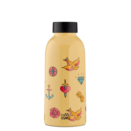 Insulated Stainless Steel Bottle, Tattoo 470ml - Medaid International