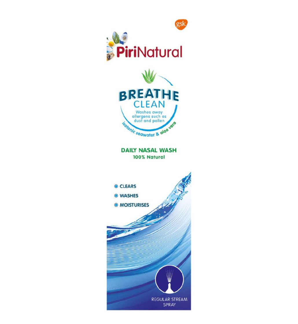 PiriNatural - Breath Clean Daily Nasal Wash 100ml* - Medaid International
