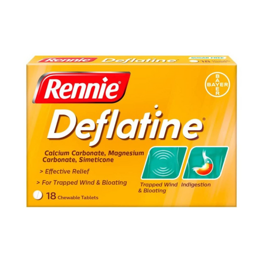 Rennie - Deflatine 18 Tablets - Medaid International