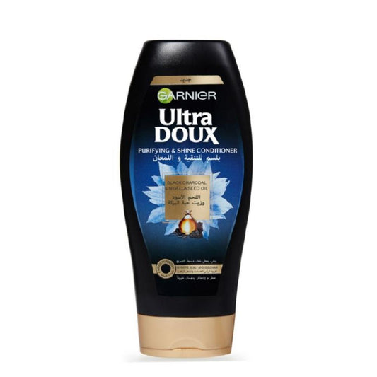 Garnier Ultra Doux- Black Charcoal Conditioner -200ml - Medaid International