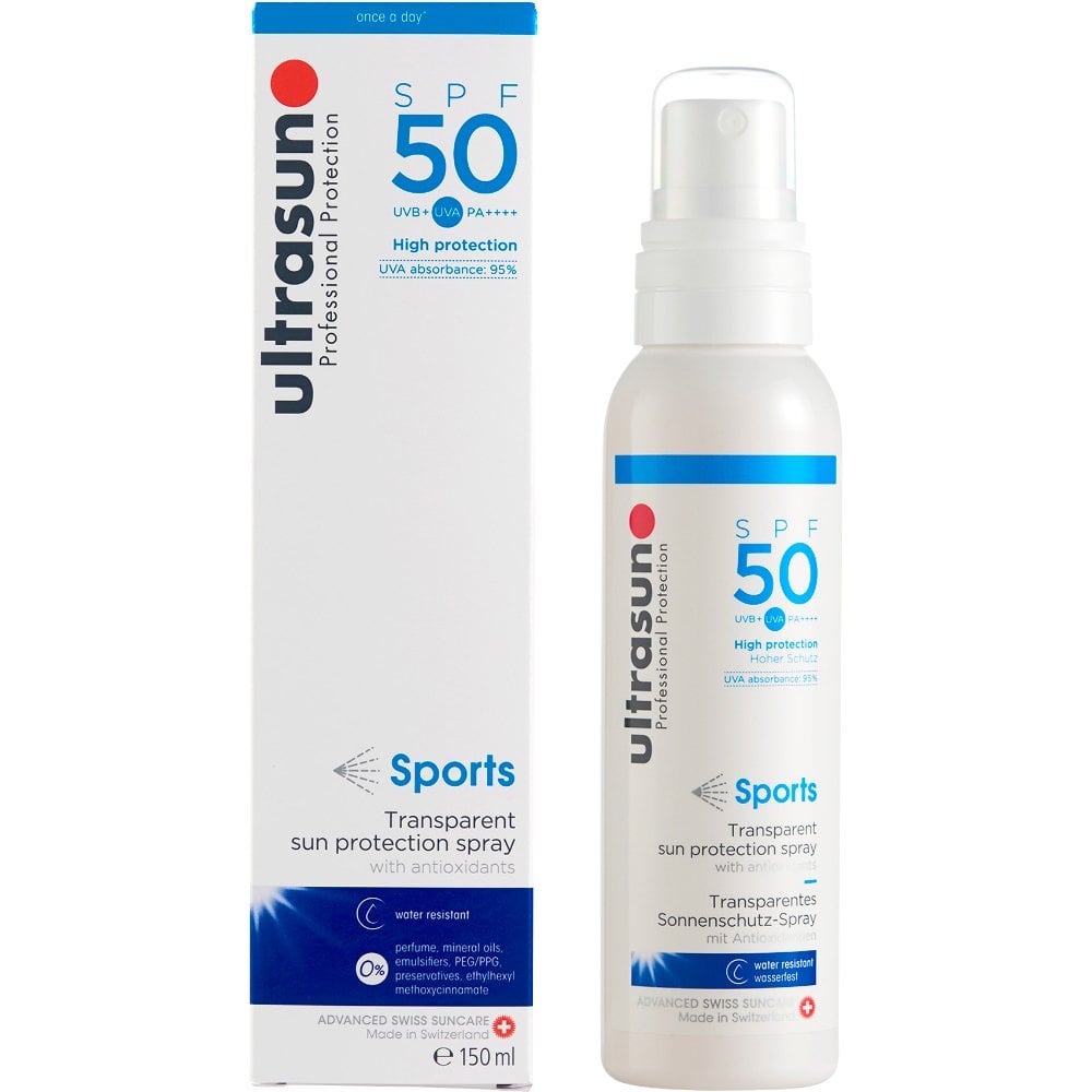 Ultrasun Sports Spray Spf50 150ML - Medaid International