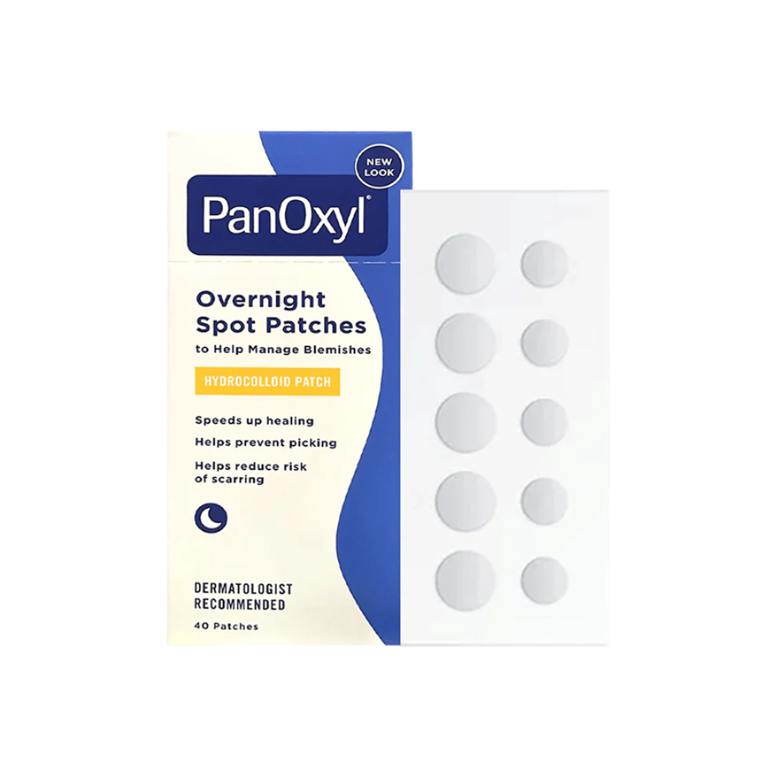 PanOxyl - Overnight Spot Patches | 40 Patches - Medaid International