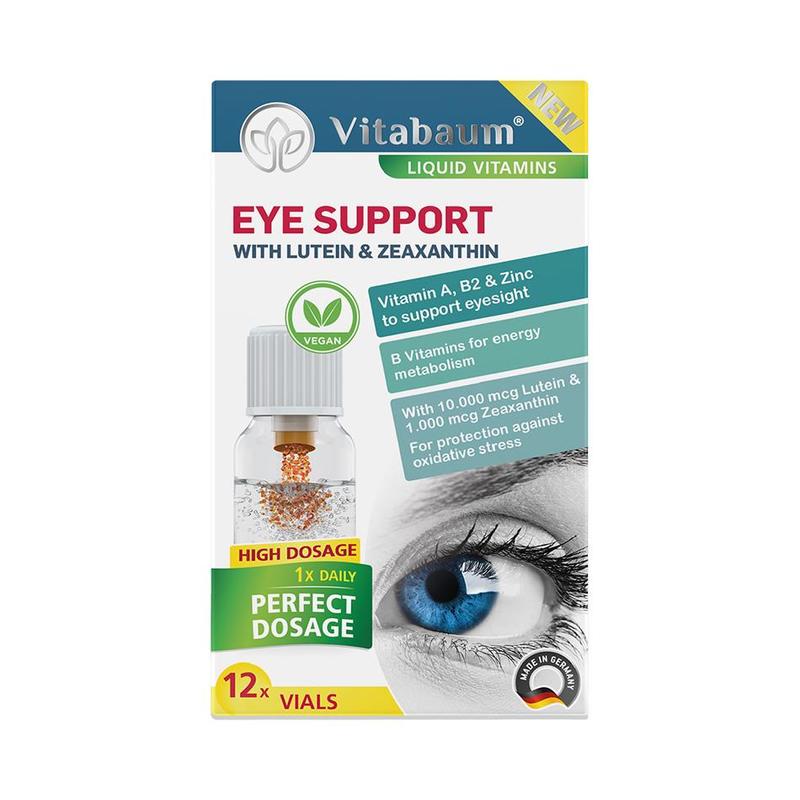 Vitabaum Eye Support Vitamins 10ML X 12Vials - Medaid International