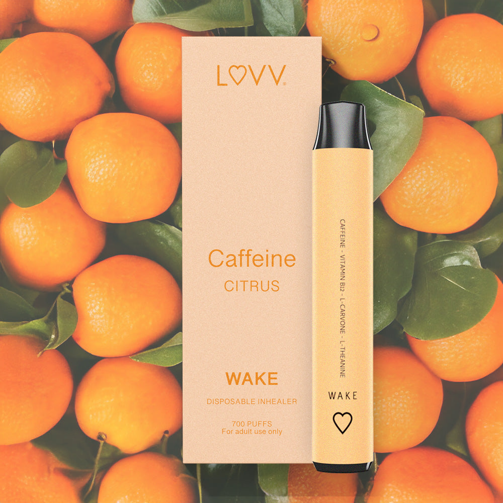 WAKE - Citrus Flavored Caffeine & B12 Non-Nicotine Vape - Medaid International