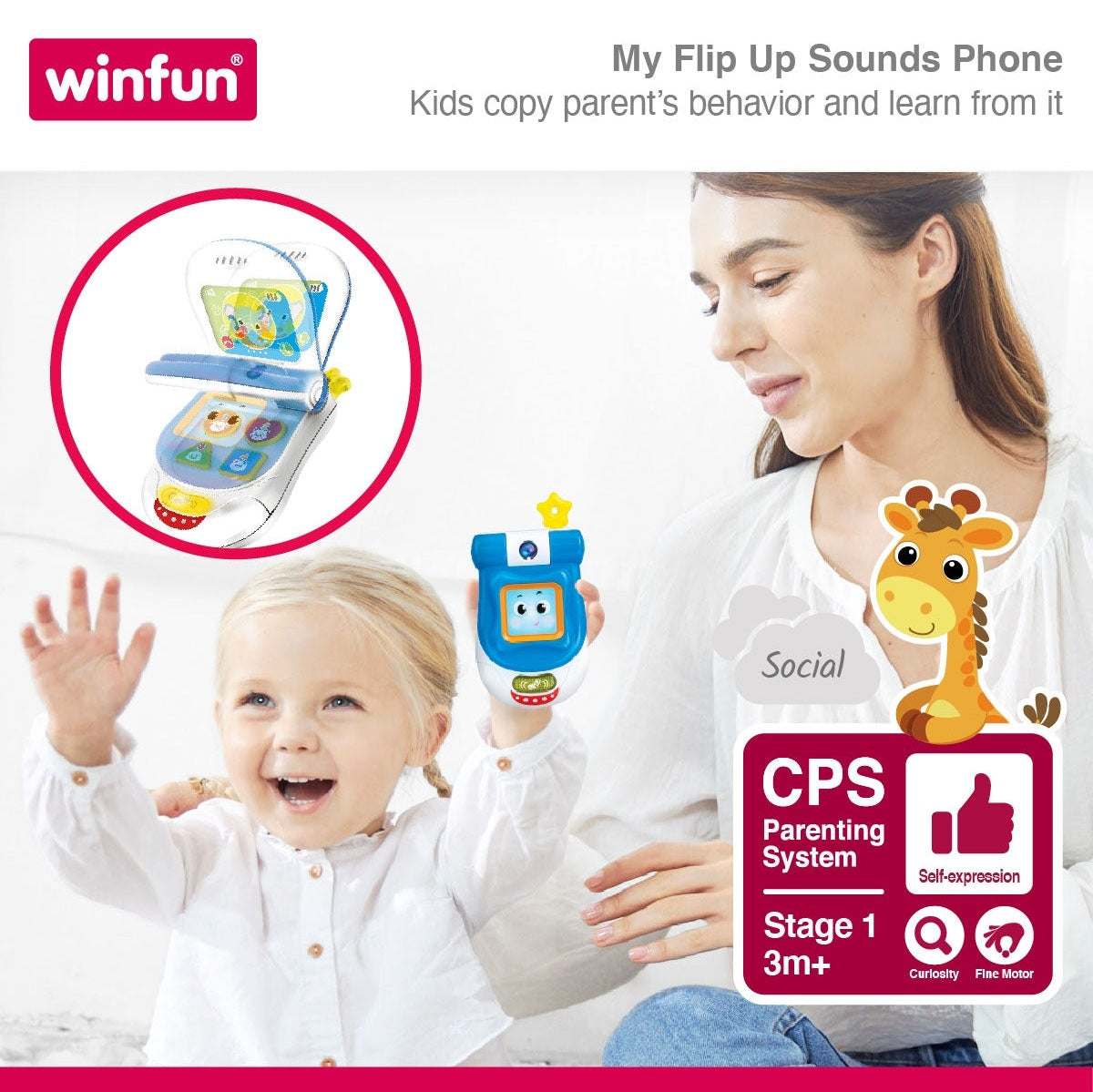 My Flip Up Sounds Phone - Medaid International