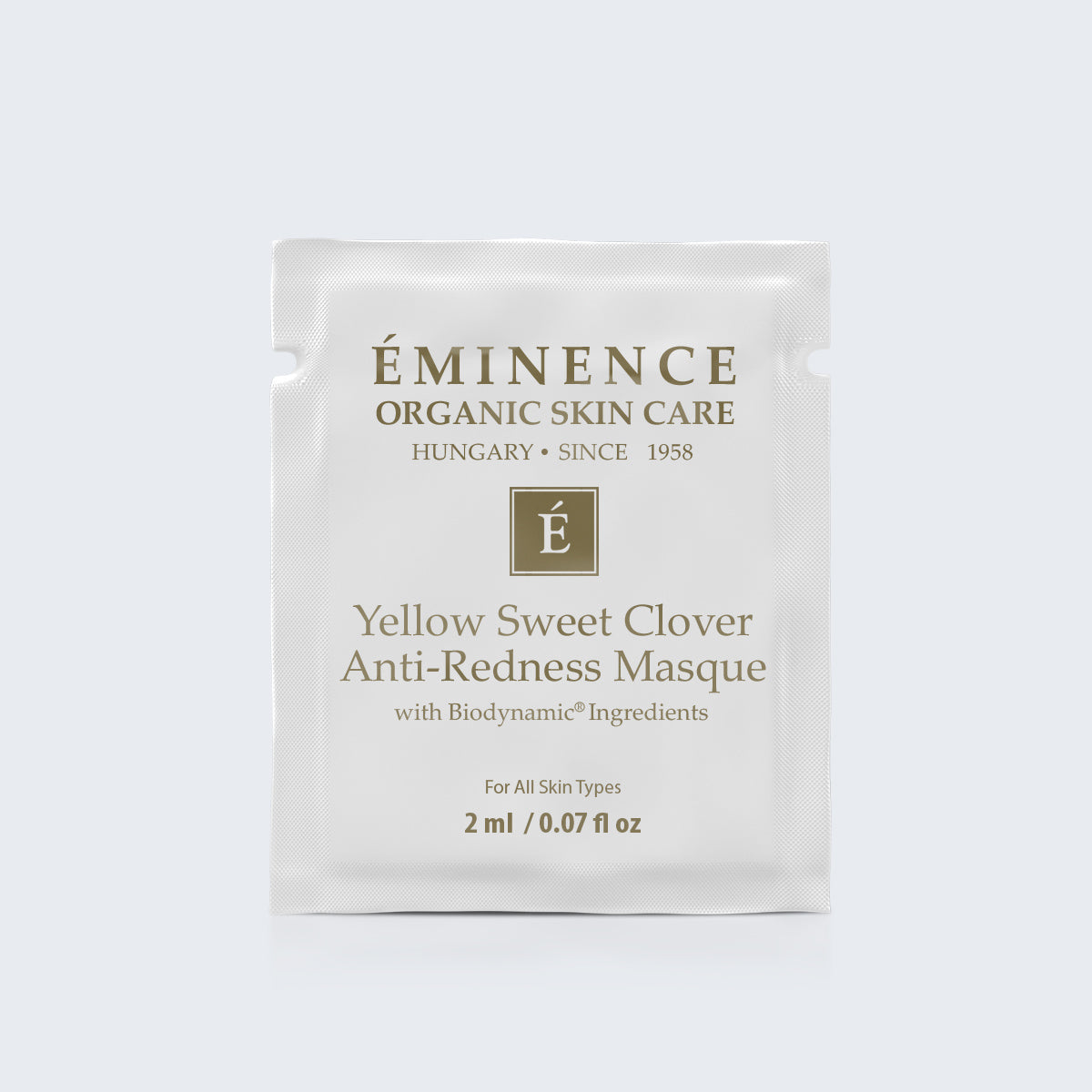 Eminence Organics Yellow Sweet Clover Anti-Redness Masque Foil Sample - Medaid International