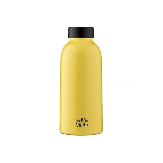 Insulated Stainless Steel Bottle, Yellow 470ml - Medaid International